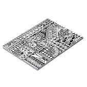 Etnische Doodle Notitieboek (Linkerzijde)