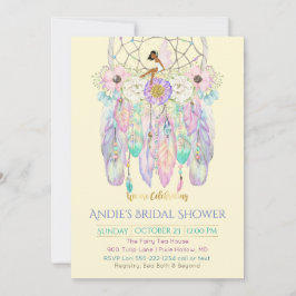 Etnische droomcatcher Boho Elk kleurenpapier Kaart