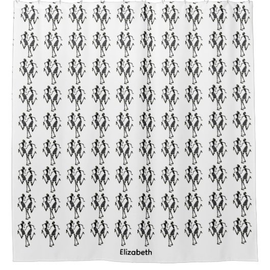 Etnische en Afrikaanse kunst Douchegordijn (Voorkant)