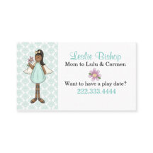  Etnische Engel Mama Speel Datum Kaart