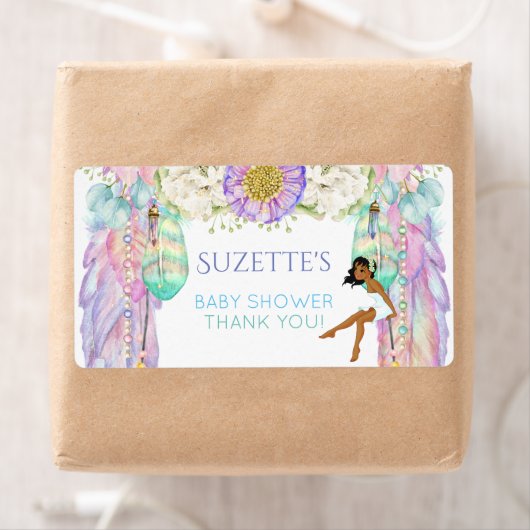 Etnische Fairy Dream Catcher Favor Gift Dank u Etiket (Insitu)