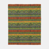 Etnische Fleece Deken (Voorkant)