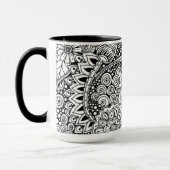 Etnische Floral geïnspireerd Mok (Links)