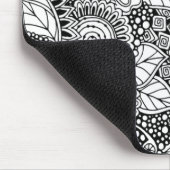 Etnische Floral geïnspireerd Muismat (Hoek)