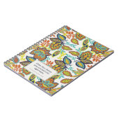 Etnische Floral Notitieboek (Linkerzijde)