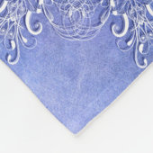 Etnische florale mandala. fleece deken (Hoek)