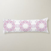 Etnische florale mandala. lichaamskussen (Achterkant)