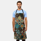 Etnische florale mandala naadloos. Kleurrijk m Schort (Gedragen)