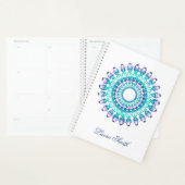 Etnische florale mandala. planner (Display)