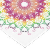 Etnische florale mandala tafelkleed (Gekanteld)