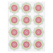 Etnische florale mandala tafelkleed (Voorkant)
