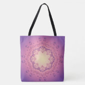 Etnische florale mandala tote bag (Voorkant)