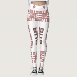 Etnische folkversiering leggings