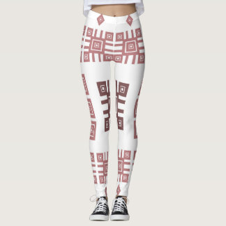Etnische folkversiering leggings