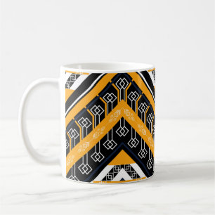 Etnische geometric Oriental Pattern traditional de Koffiemok