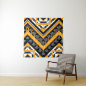 Etnische geometric Oriental Pattern traditional de Wandkleed (In situ)