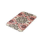 Etnische geometrie: Abstract naadloos Badmat (Gekanteld)