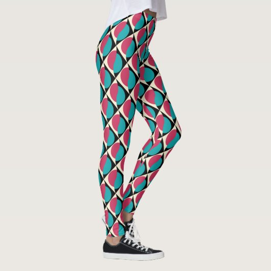 Etnische geometrie-Leggings Leggings (Rechts)