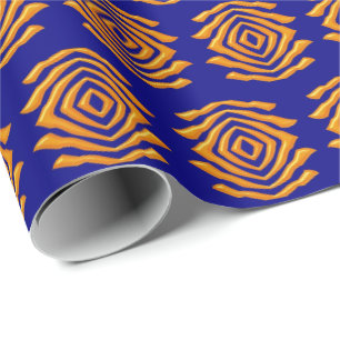 Etnische geometrische Abstracte patronen Cadeaupapier