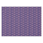 Etnische geometrische Stripese Afrikaan Tafelkleed (Voorkant (Horizontaal))