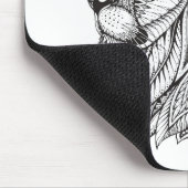 Etnische gepatterde leeuwenkop muismat (Hoek)