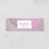 Etnische gradiënt mandala mini visitekaartje (Voorkant)