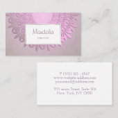 Etnische gradiënt mandala visitekaartje (Voorkant / Achterkant)