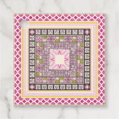 Etnische grens bedankjes labels (Voorkant)