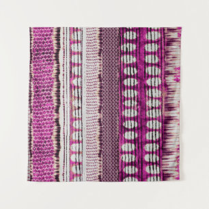 Etnische grens Fuchsia Abstract Wandkleed