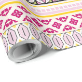 Etnische grenskunst cadeaupapier (Rol Hoek)