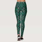 Etnische groen. leggings (Achterkant)