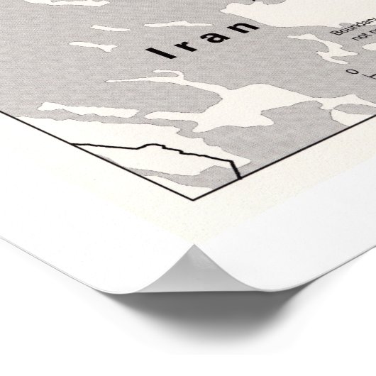 Etnische Groepen Azië Map 1993 Poster (Hoek)