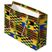 Etnische Groot Cadeauzakje (Voorkant Gekanteld)