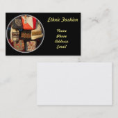 Etnische handtassen voor Mode Visitekaartje (Voorkant / Achterkant)