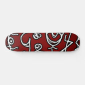 Etnische herinneringen Print Design Persoonlijk Skateboard (Horizontaal)
