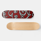 Etnische herinneringen Print Design Persoonlijk Skateboard (Horizontaal)