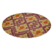 Etnische Ikat Chevron: traditionele achtergrond Snijplank (Hoek)