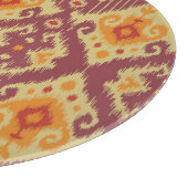 Etnische Ikat Chevron: traditionele achtergrond Snijplank (Hoek)