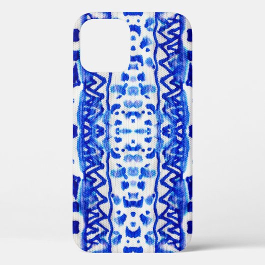 Etnische Indigo Arrow inheemse patronen Case-Mate iPhone Case (Achterkant)