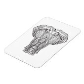 Etnische Indische olifant Magneet (Linkerzijde)