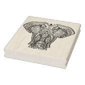 Etnische Indische olifant Rubberstempel (Stempel)