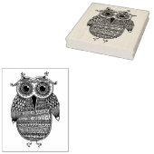 Etnische inkttekening rubberstempel (Gestempeld)