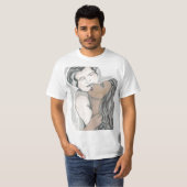 Etnische, interraciale, multiculturele t-shirt (Voorkant volledig)