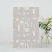 Etnische jachtpatronen briefpapier (Staand voorkant)