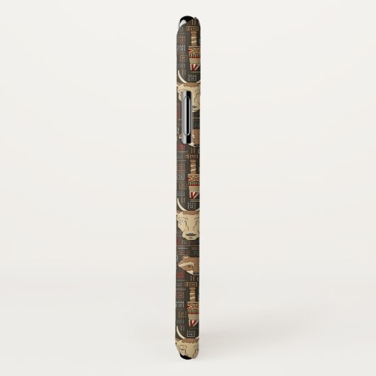 Etnische jachtpatronen Case-Mate iPhone case (Achterkant / rechts)