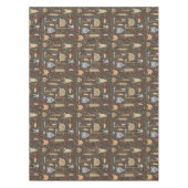 Etnische jachtpatronen tafelkleed (Voorkant)