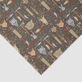 Etnische jachtpatronen tissuepapier (Detail)