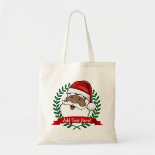 Etnische Kerstman Tote Bag