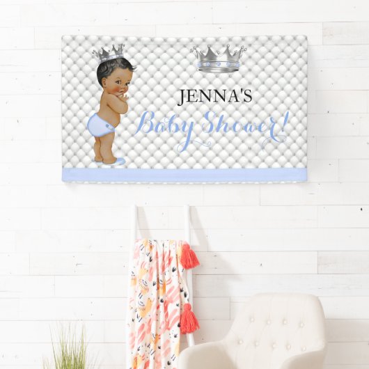 Etnische Kleine Prins  Baby Boy Crown Spandoek (Insitu)