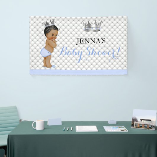 Etnische Kleine Prins  Baby Boy Crown Spandoek (Beurs)